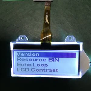 128x64 LCD skjár með bakljósi