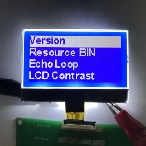Svart / hvítt LCD skjáareining 128 * 64