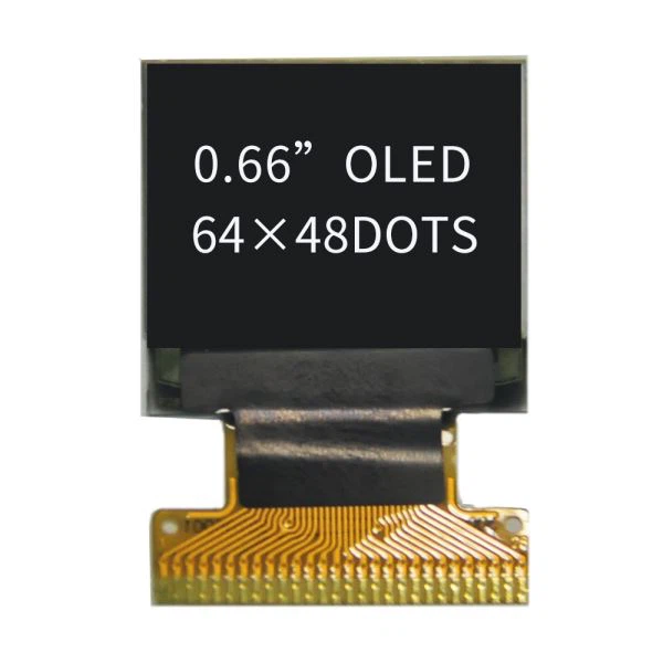 0,66 tommu Dot Matrix 64x48 sveigjanleg OLED skjár