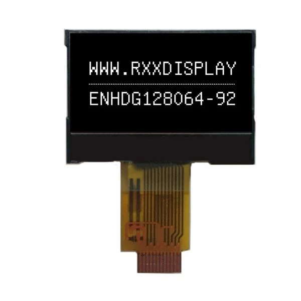 0,96 Tomma 128x64 Custom Stærð 12 PIN Grafísk LCD