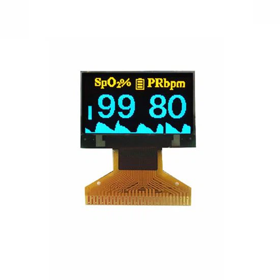 Blettur 0.91 0.96 tommu OLED skjáeining